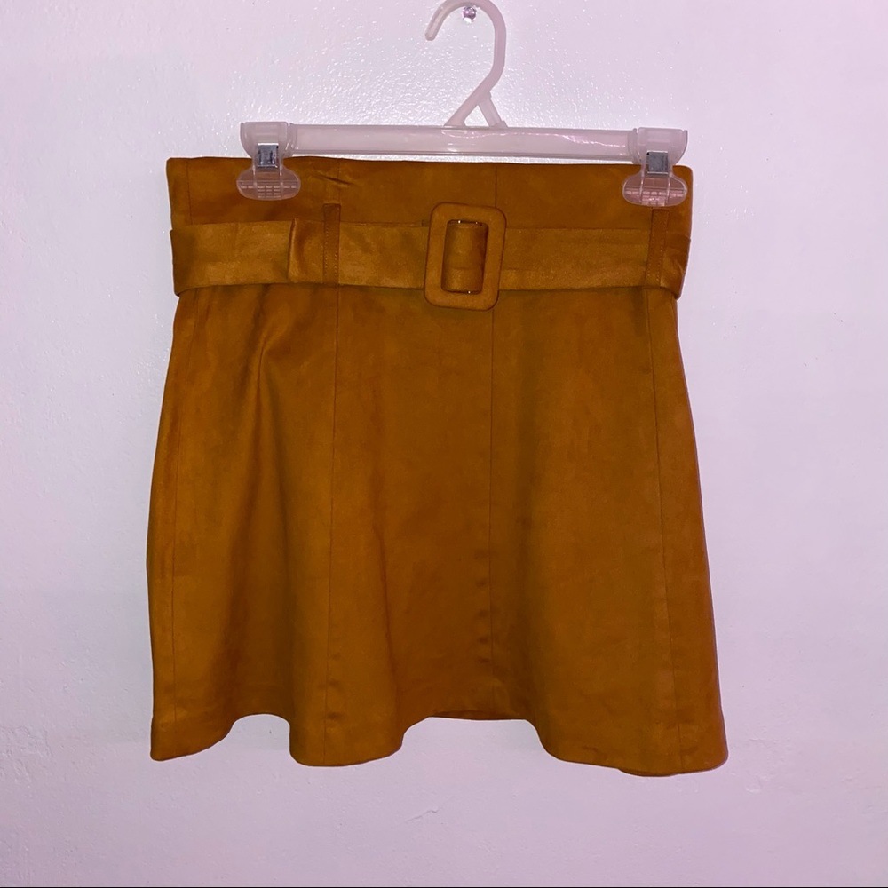 Mustard Yellow Zara Skirt